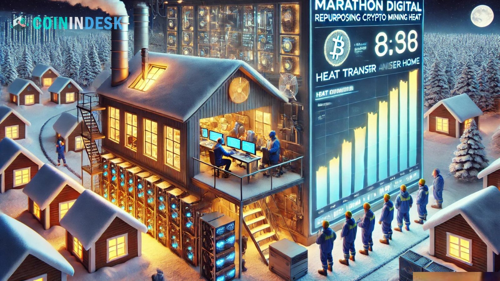 Marathon's Bitcoin Mining Project to Heat Full Finnish Town