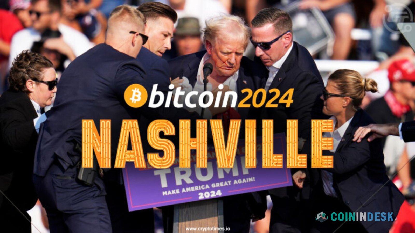 Trump Attends Nashville Bitcoin Conference Despite Assassination Threat