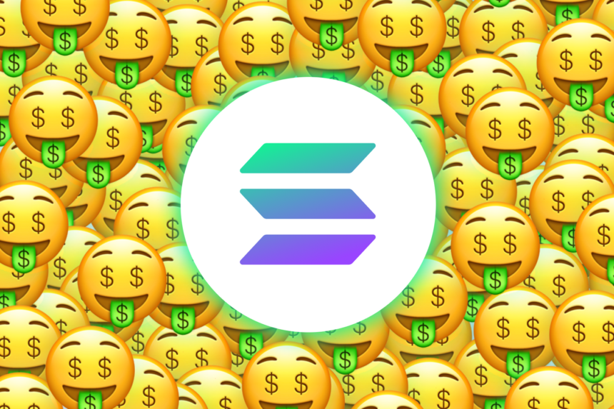 Solana on-chain revenue decline