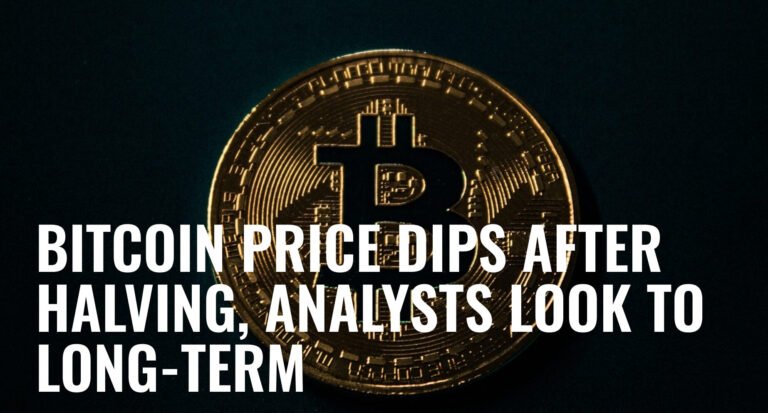 Bitcoin price dip