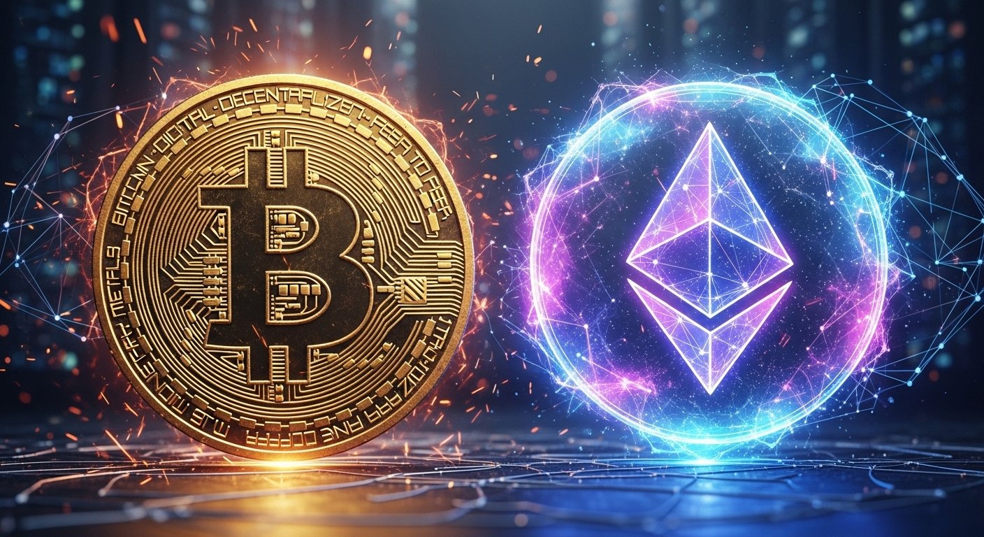 Bitcoin and Ethereum