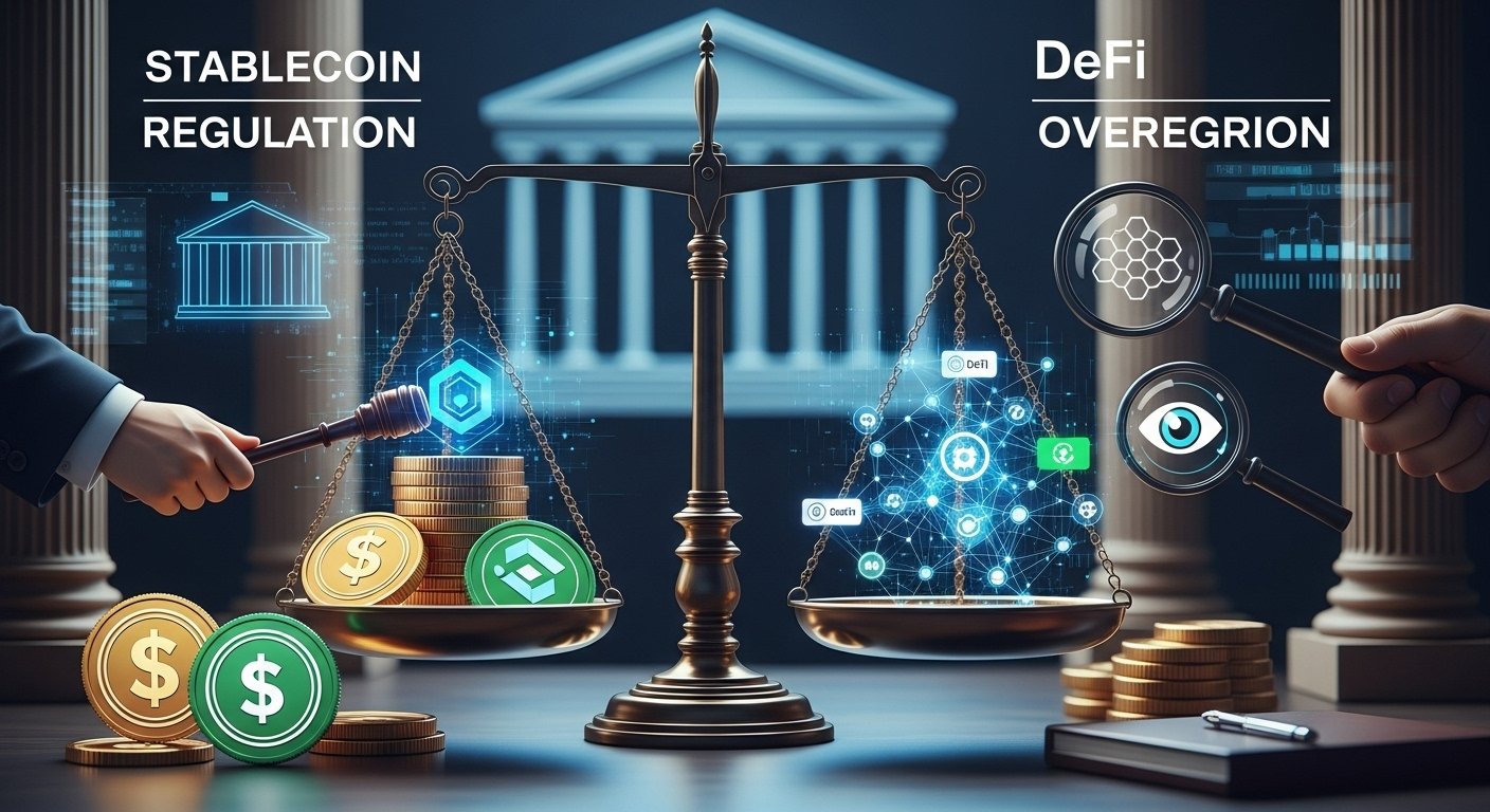 stablecoin regulation, DeFi oversight