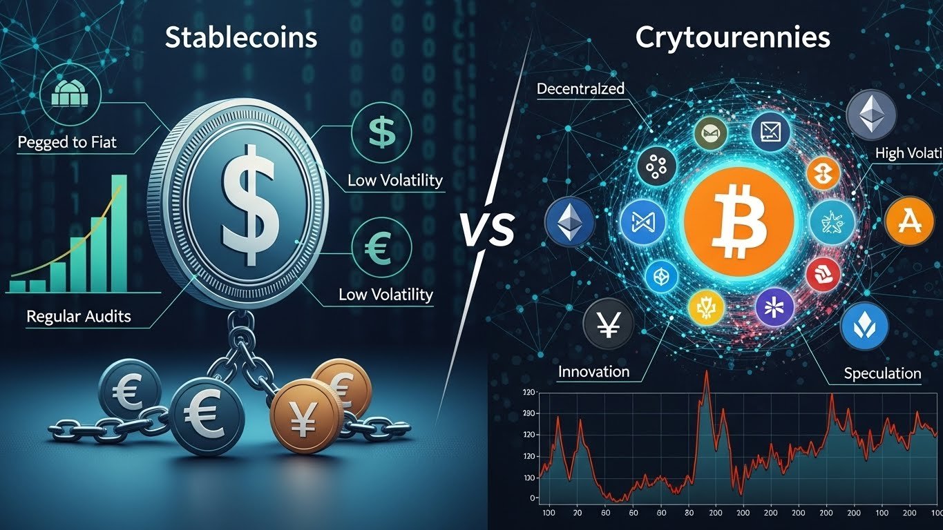 stablecoins and cryptocurrencies