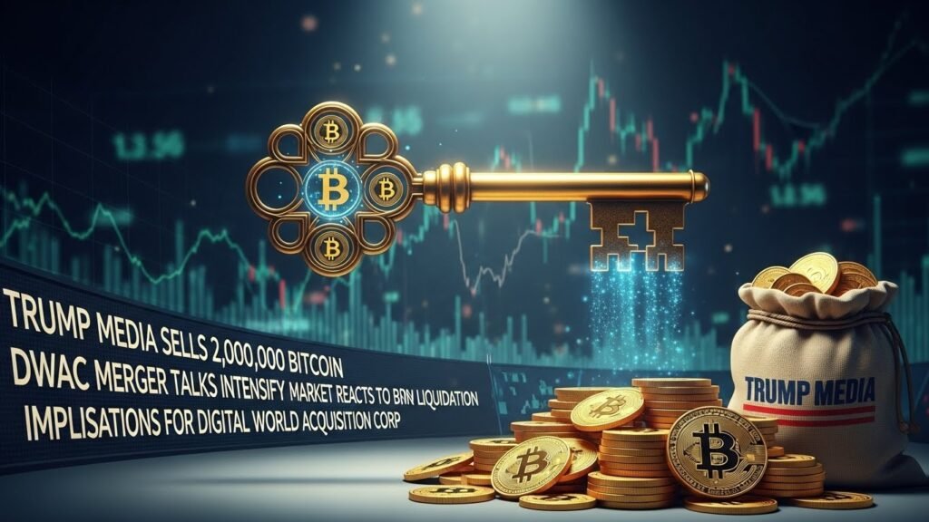 Trump Media Sells 2,000 Bitcoin: Decoding Market Implications Ahead of DWAC Merger Bitcoin