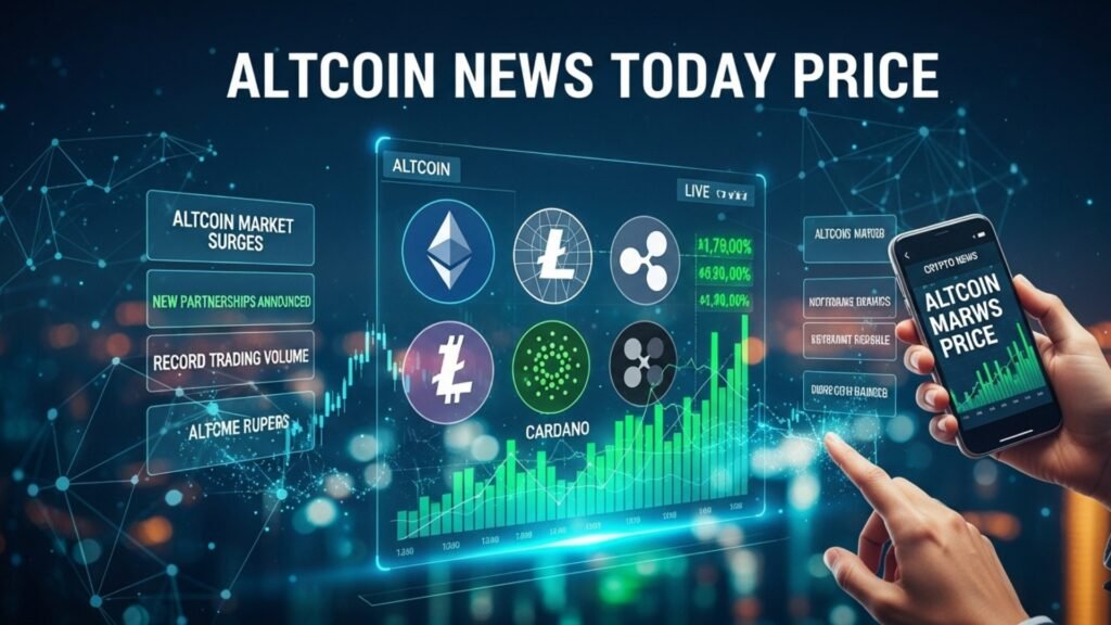 Altcoin News Today Price- Live Market Updates, Analysis & Best Buying Opportunities altcoin news today price