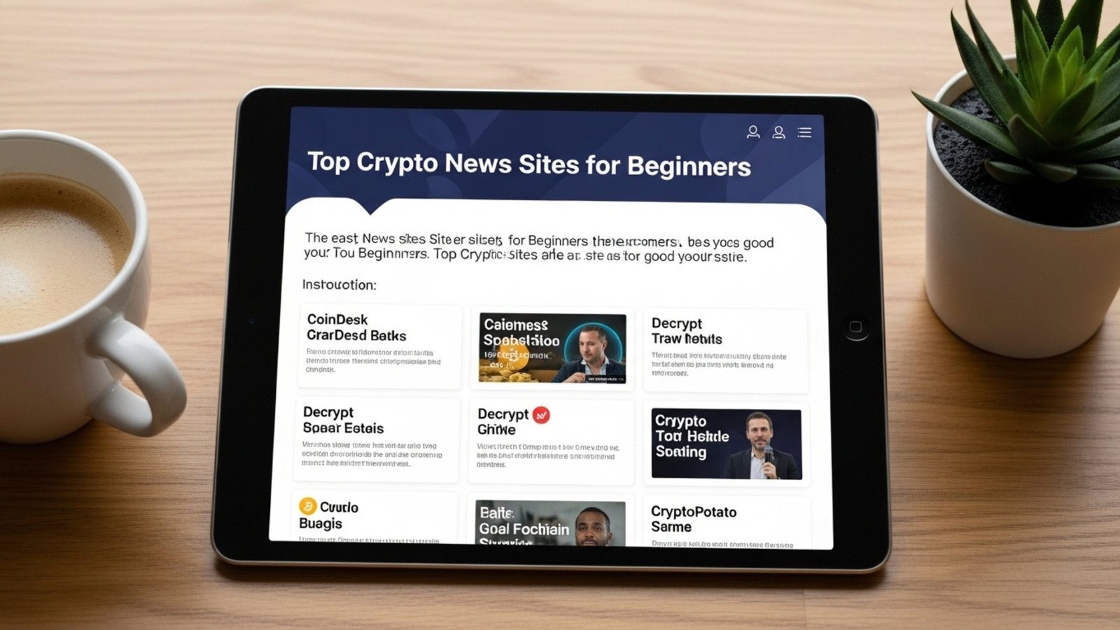 Best Crypto News Sites Today for Beginners