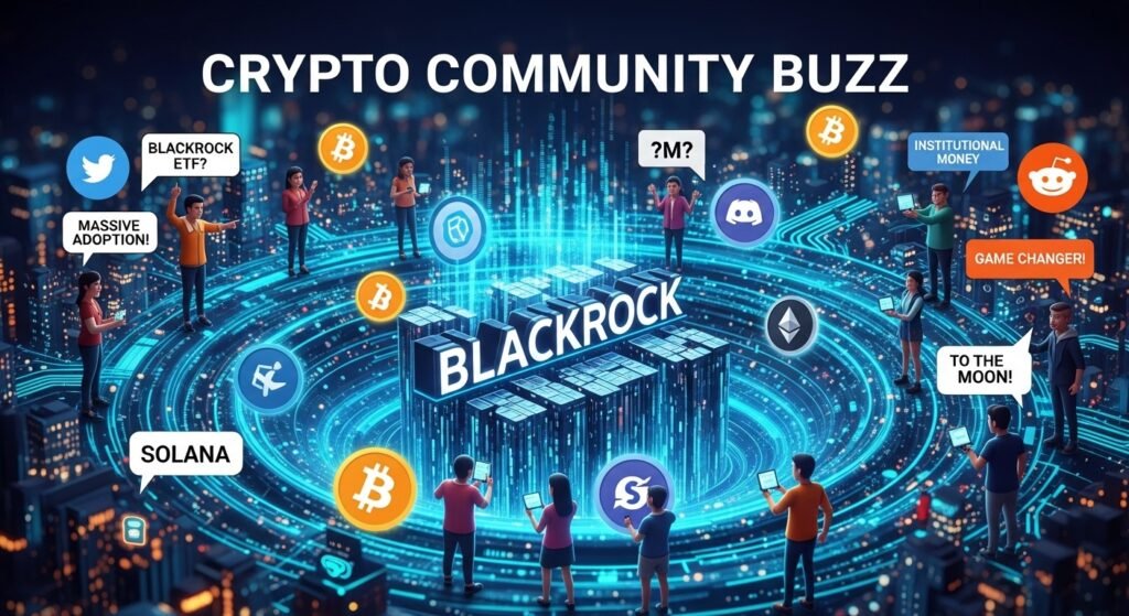 Crypto Community Buzz BlackRock