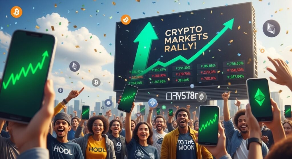 Crypto Markets Rally