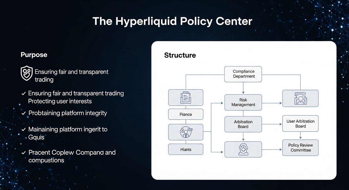The Hyperliquid Policy Center: Purpose and Structure