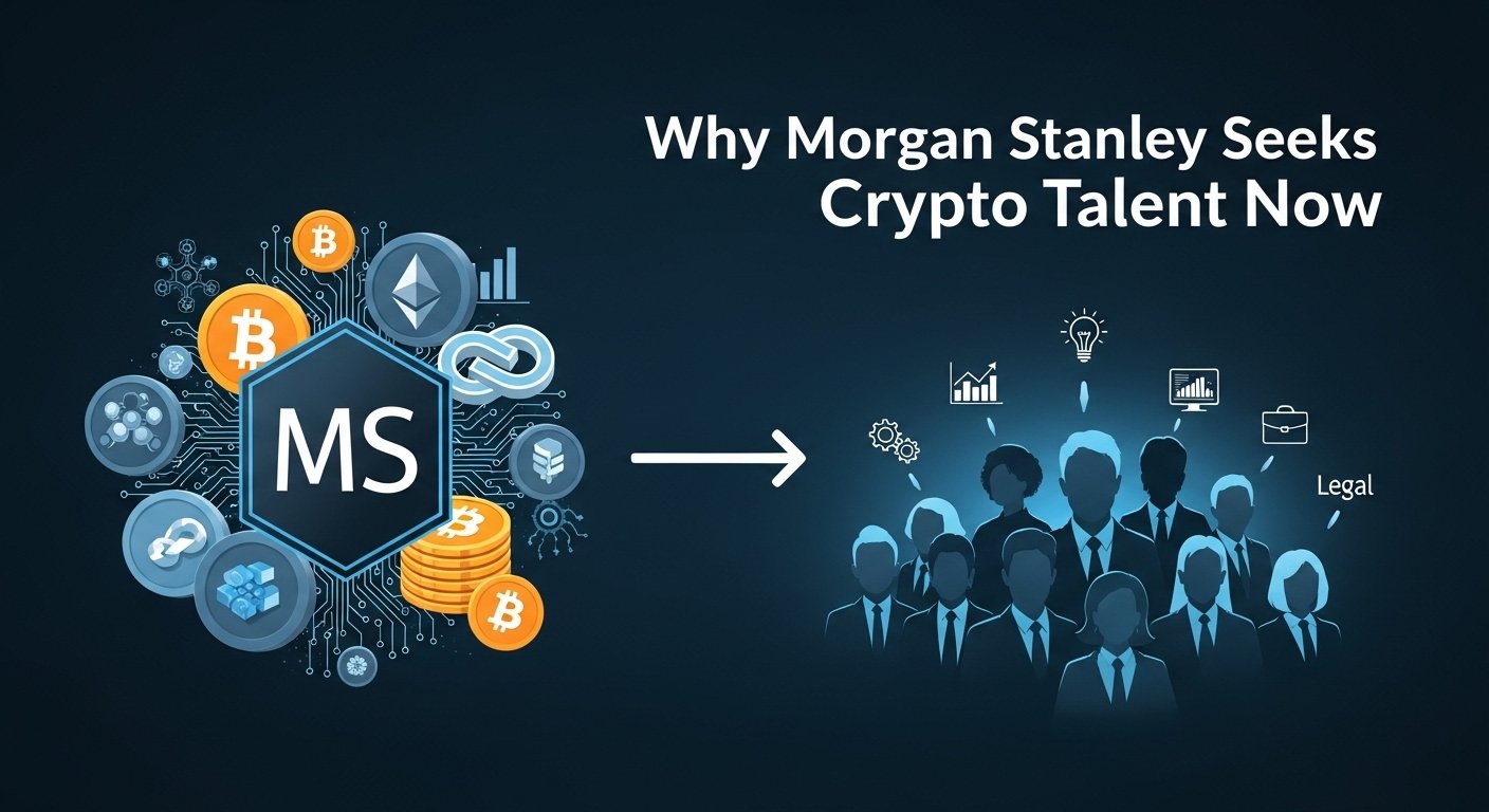 Why Morgan Stanley Seeks Crypto Talent Now