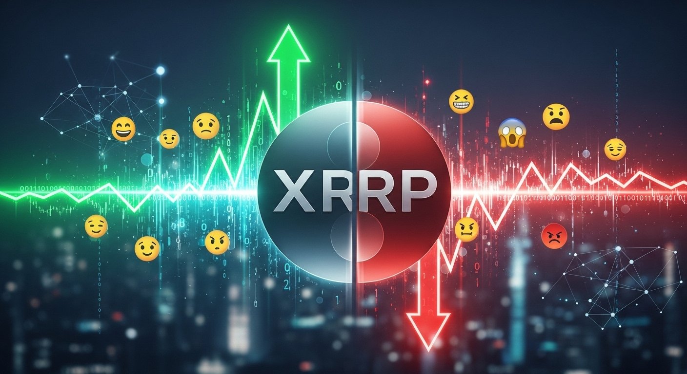 XRP sentiment-driven moves in Crypto Today